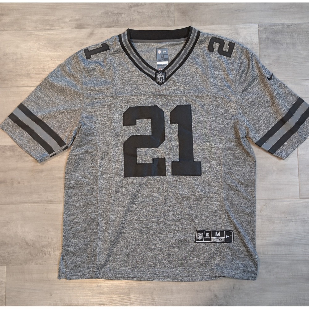 Nike NFL Green Bay Packers Ha Ha Clinton-Dix Gray Heathered Jersey Men's Medium